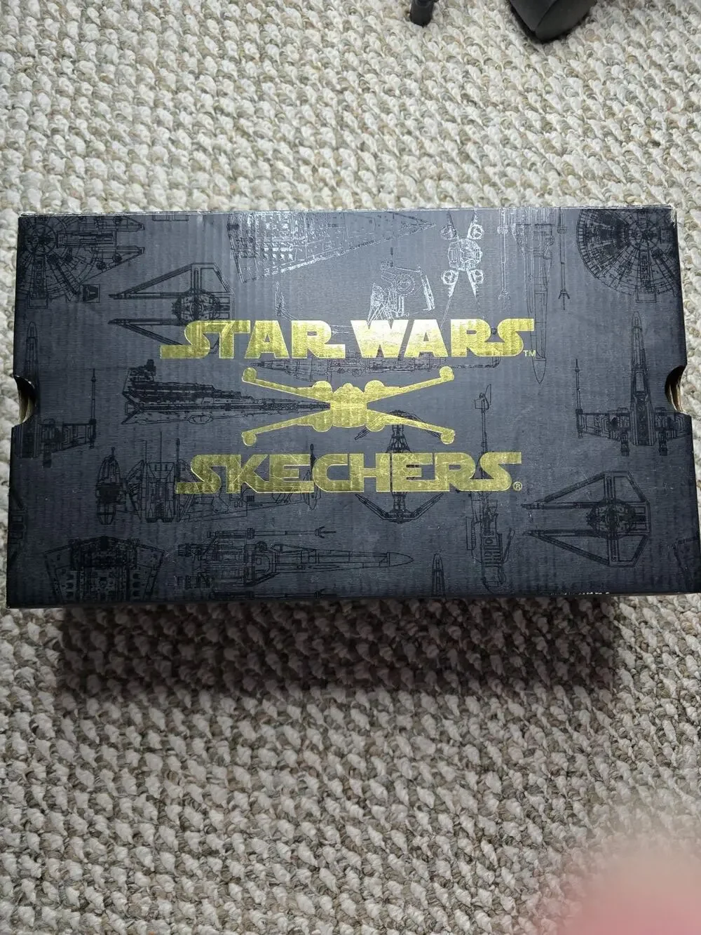 Star Wars Sketchers Slip On Darth Vader Shoes Size 9